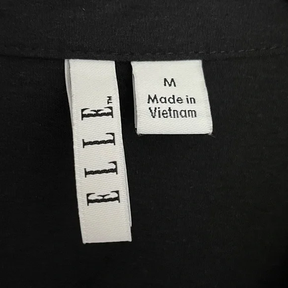 Black blouse (Elle) - Picture 3 of 3